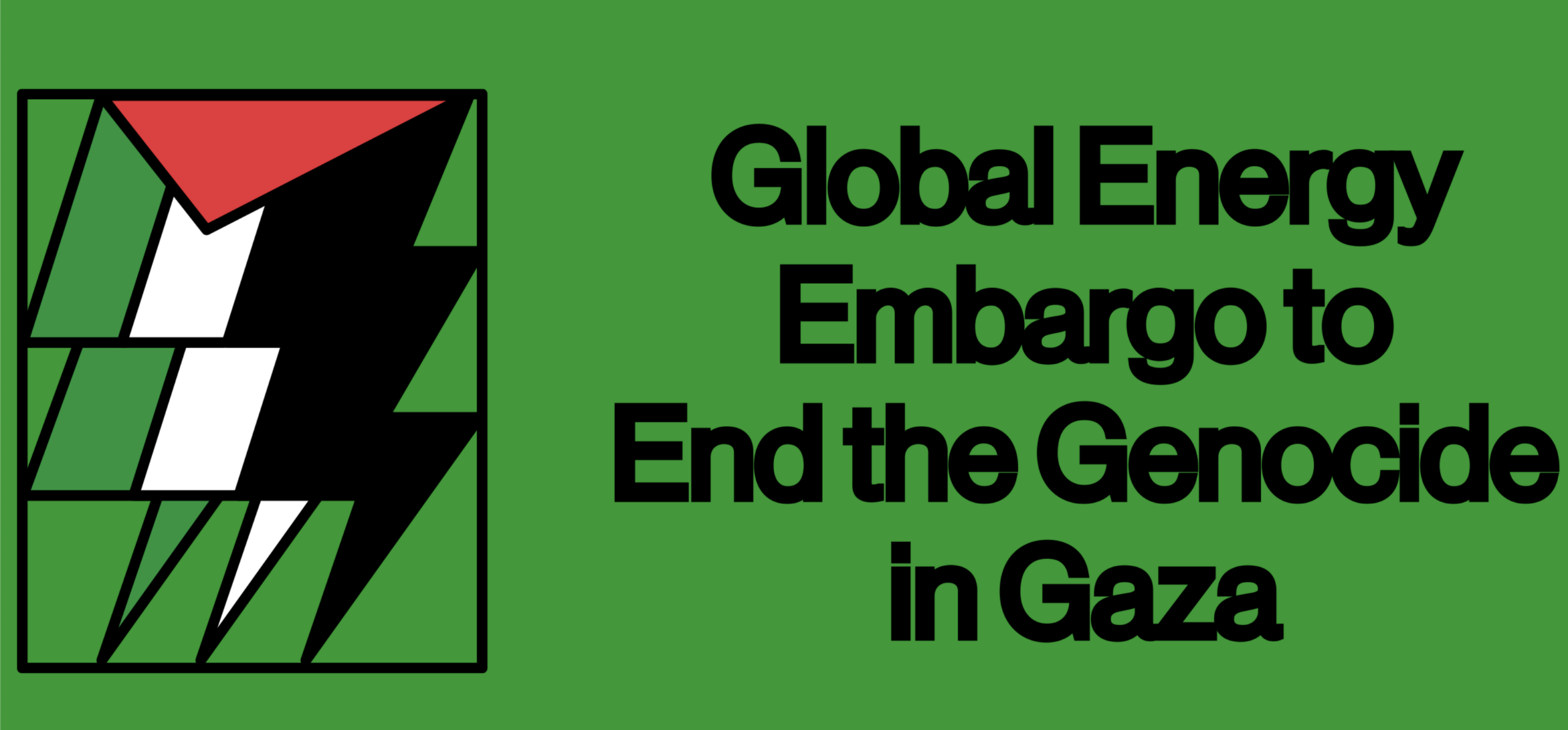 Support the Palestinian call for a Global Energy Embargo to End the Genocide in Gaza